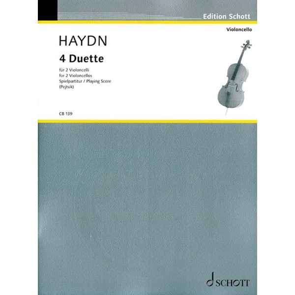 partition haydn 4 duette violoncelle
