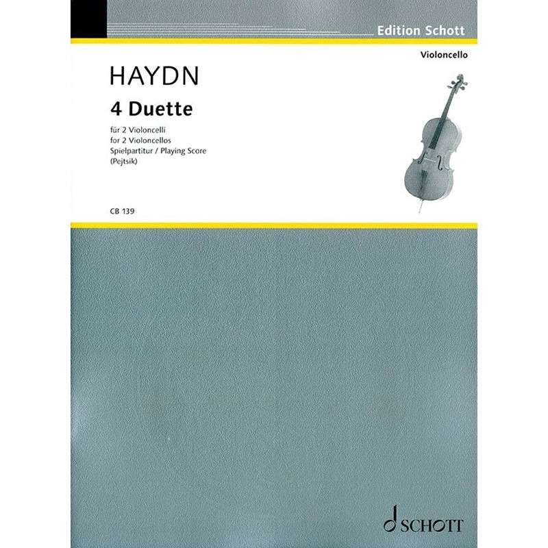 partition haydn 4 duette violoncelle