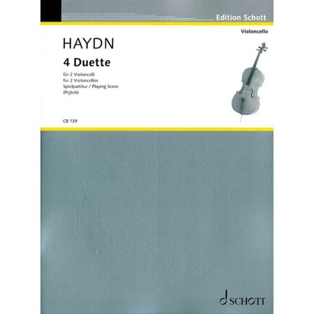 partition haydn 4 duette violoncelle