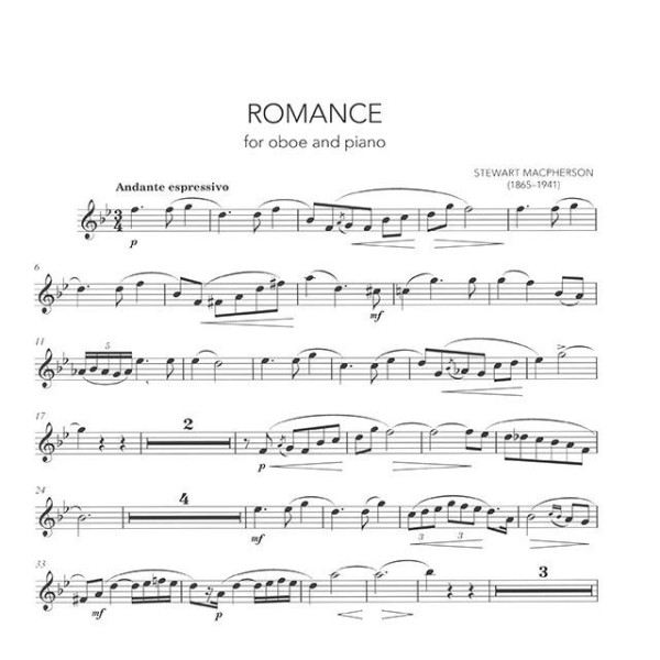 partition first repertoire pieces for oboe