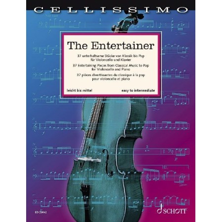 the entertainer partition violoncelle