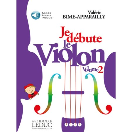 partition je debute le violon volume 2