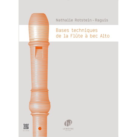 partition bases techniques flute à bec alto