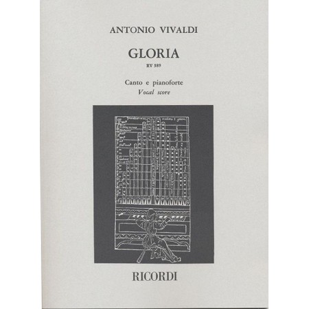 partition gloria de vivaldi
