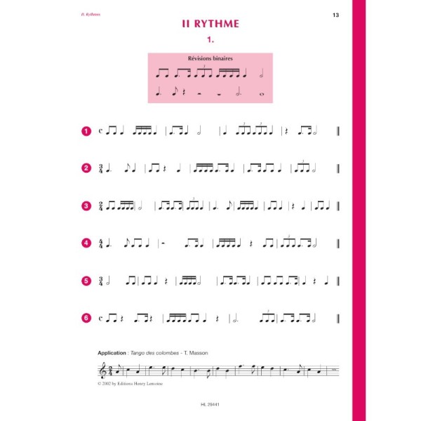partition musique et vous volume 2