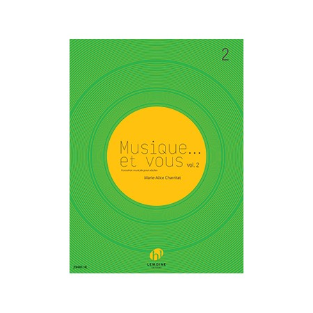 partition musique et vous volume 2