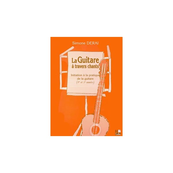 partition la guitare a travers chants