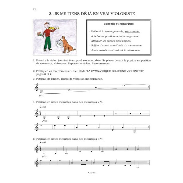 partition le violoniste
