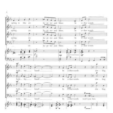 partition chorale jazz