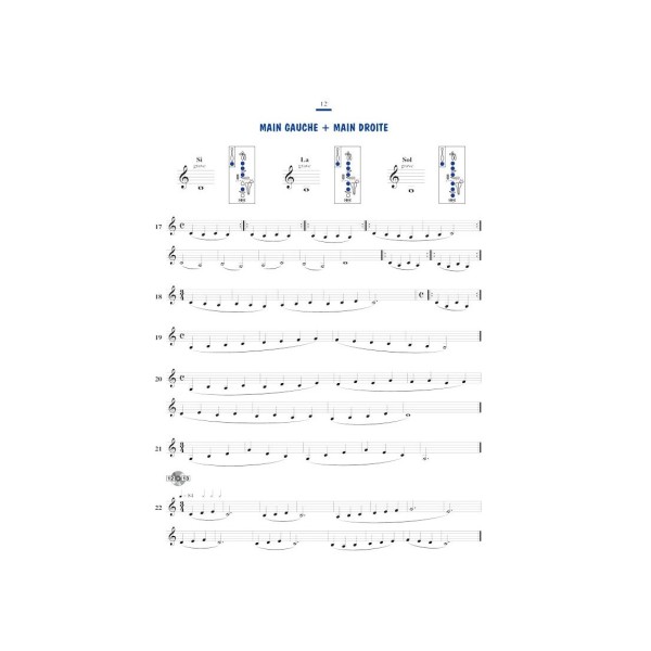 partition la clarinette a l'ecole de musique
