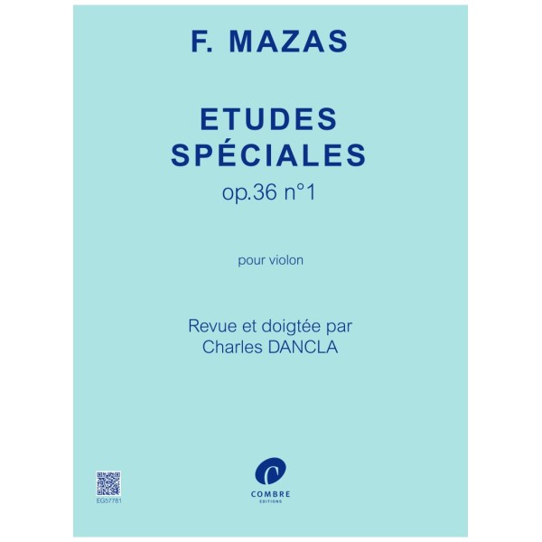 partition mazas etudes speciales