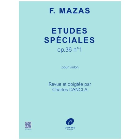 partition mazas etudes speciales