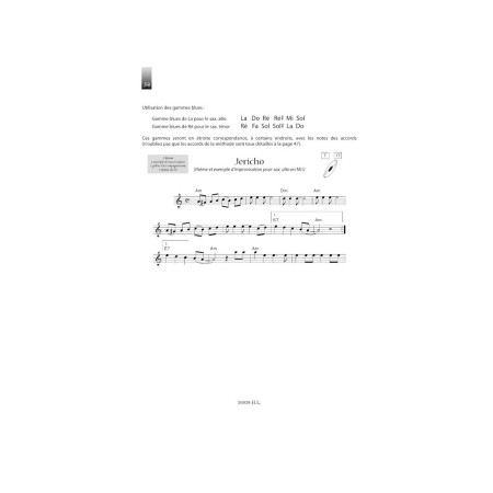 partition jouez les grands themes du jazz
