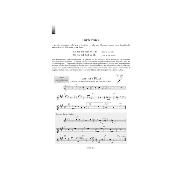 partition jouez les grands themes du jazz