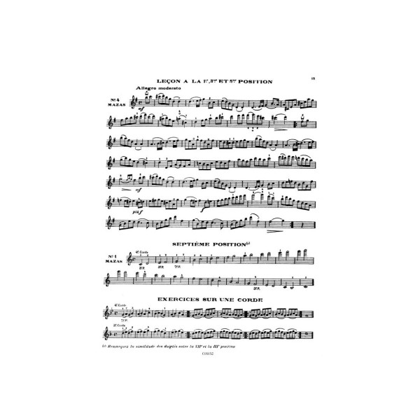 methode de violon mazas thibaux