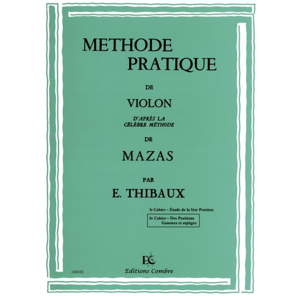 methode de violon mazas thibaux