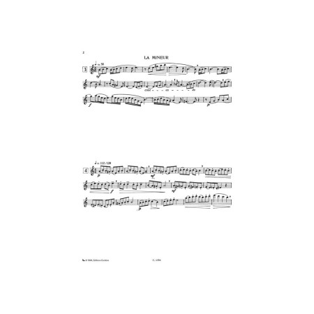 partition 32 pieces variees pour saxophone