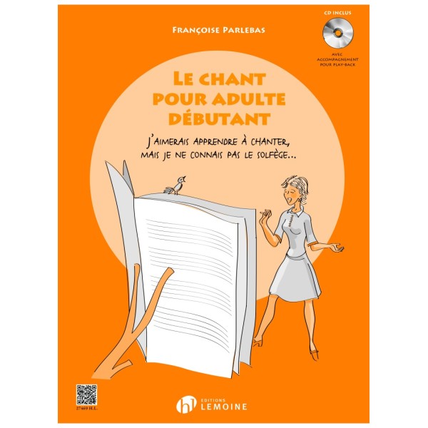 partition le chant pour adulte debutant