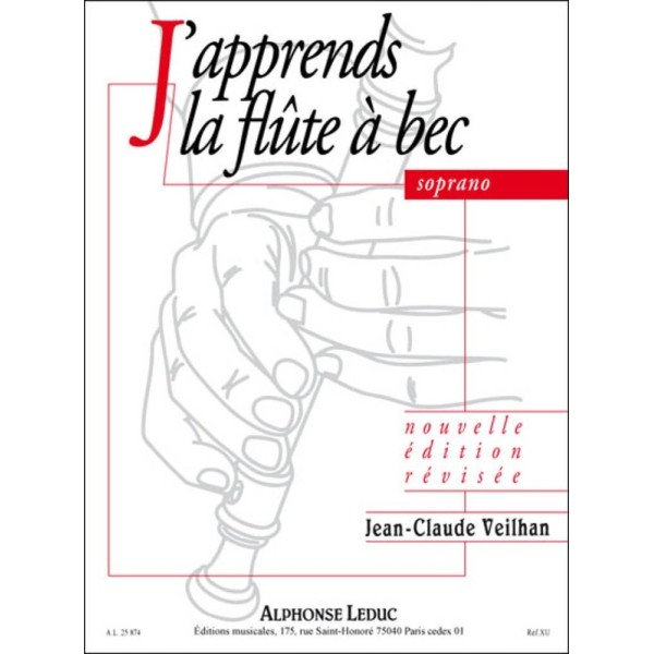 partition j'apprends la flute a bec soprano