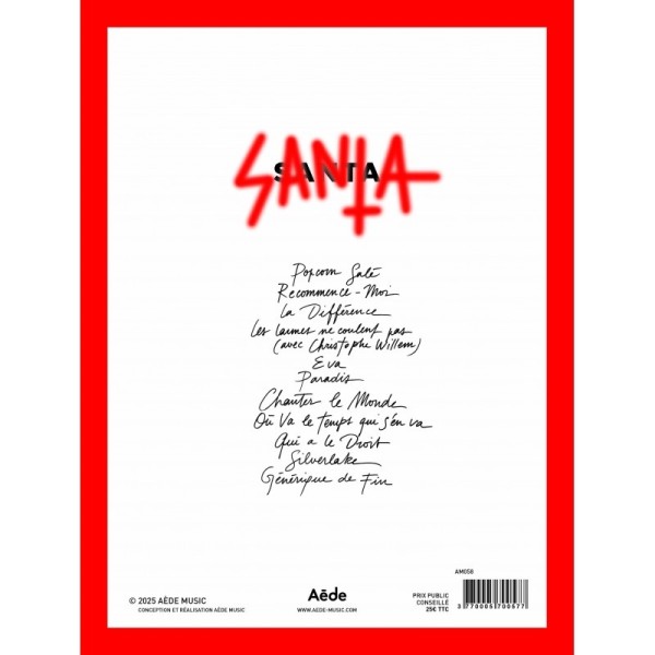 partition santa album recommence moi