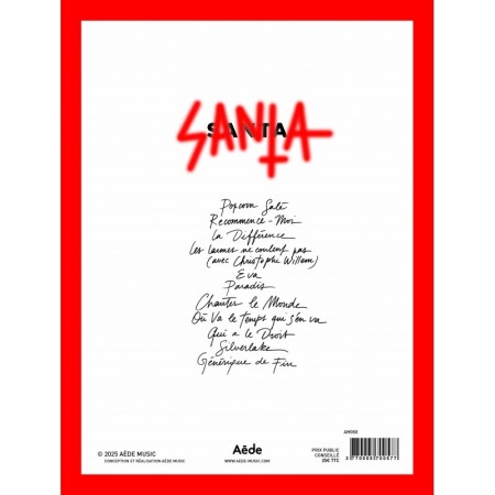 partition santa album recommence moi