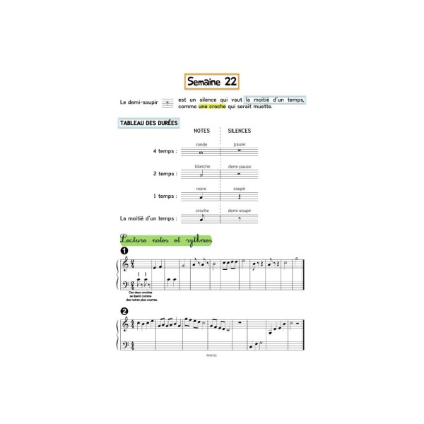 partition apprivoiser la musique