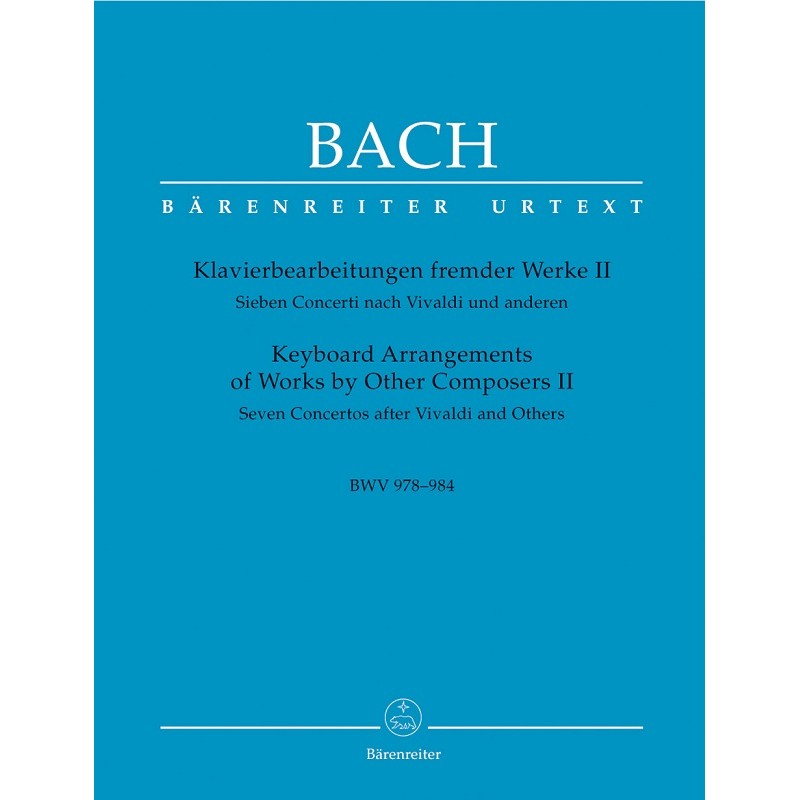 partition bach arrangements piano