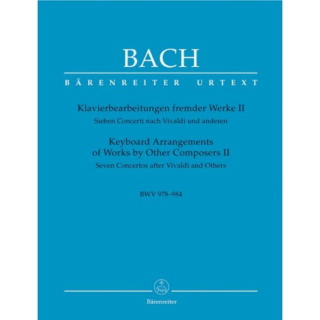 partition bach arrangements piano