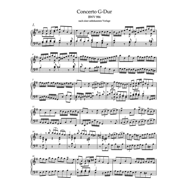 partition bach arrangements autres compositeurs