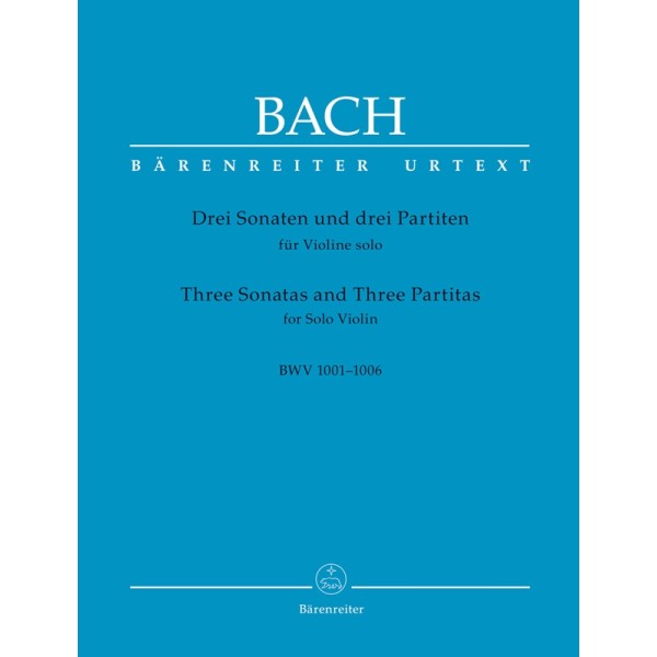 partition bach sonates et partitas
