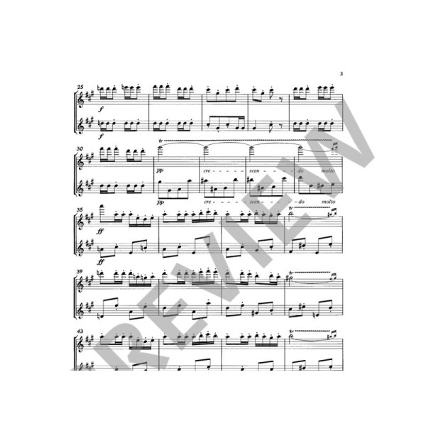 partition carmen 2 flutes