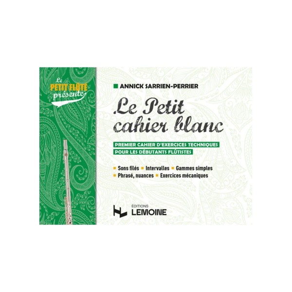 partition le petit cahier blanc