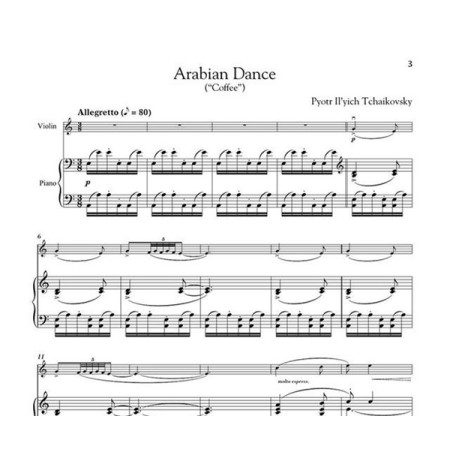 partition violon casse noisette