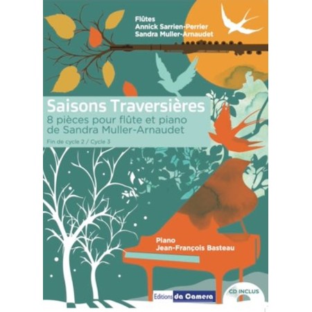 partitions flute saisons traversieres