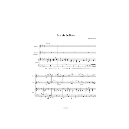 partition le petit flute gourmand europeen