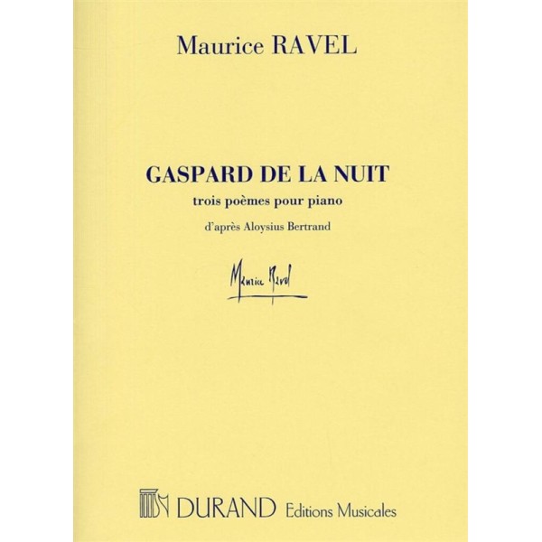 partition gaspard de la nuit