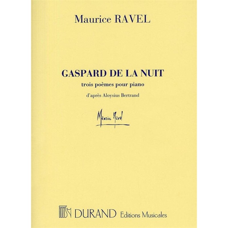 partition gaspard de la nuit partition gaspard de la nuit