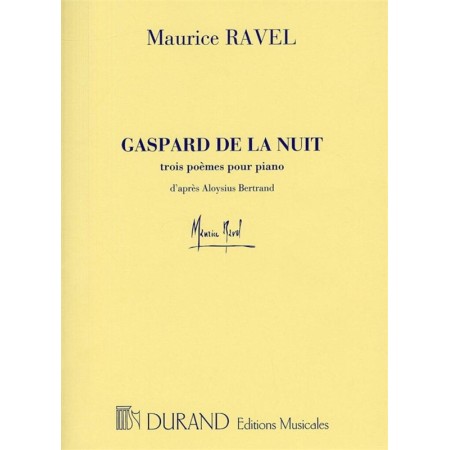 partition gaspard de la nuit