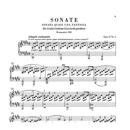 partition sonate au clair de lune avignon