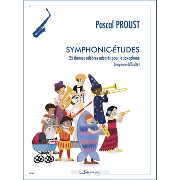 partition saxophone symphonic etudes