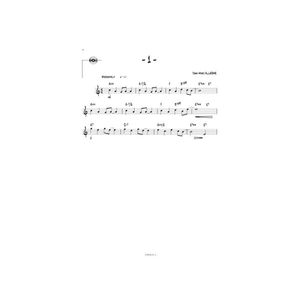 partition jazz attitude saxophone