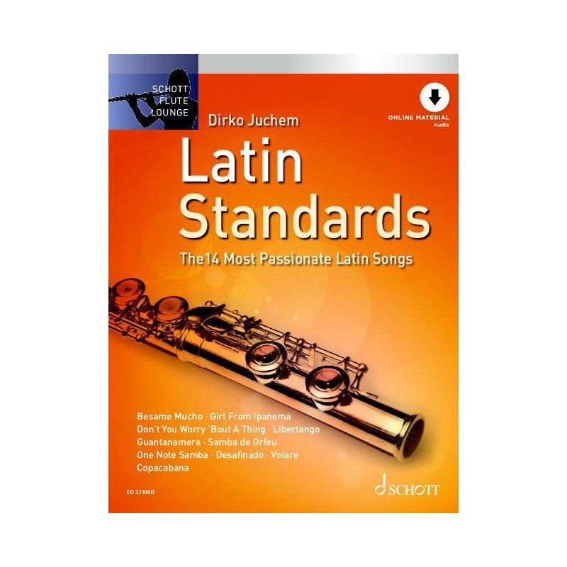 partition flute latin standards dirko juchem