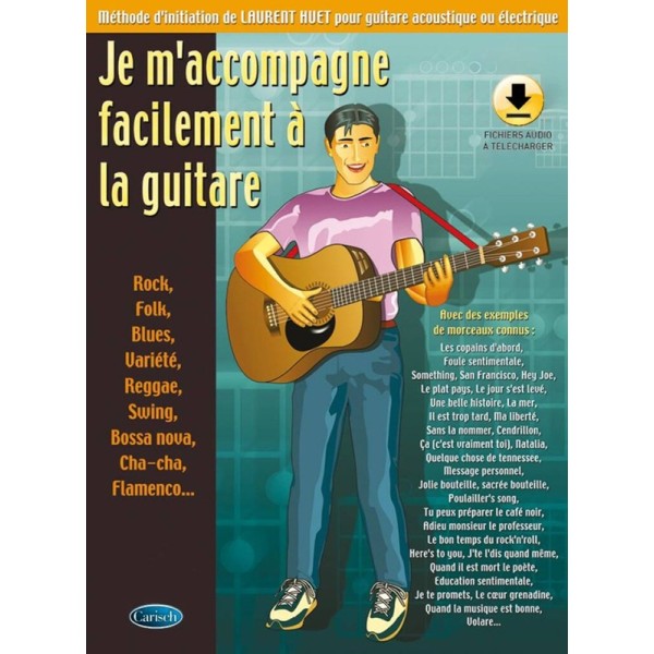 je m'accompagnement facilement a la guitare