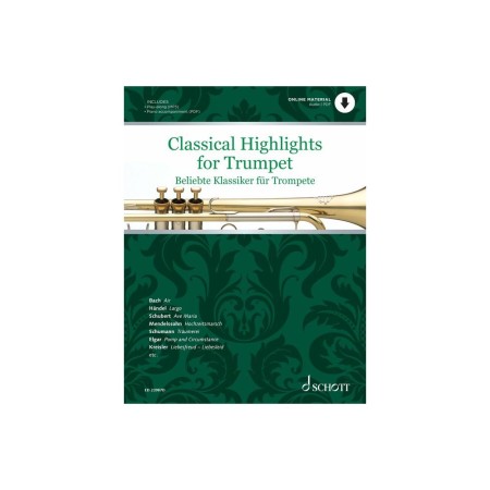 partition classical highlights for trumpet