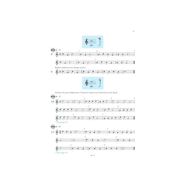 méthode de flute a bec soprano margo