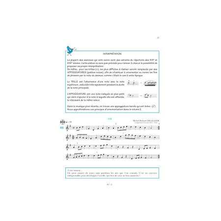 méthode de flute a bec soprano margo