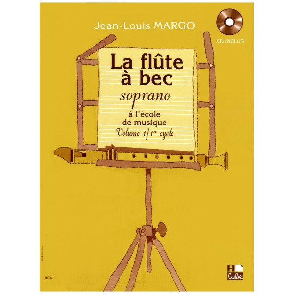 méthode de flute a bec soprano margo