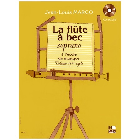 méthode de flute a bec soprano margo