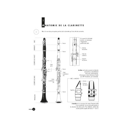 methode cd a la clarinette