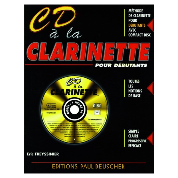methode cd a la clarinette
